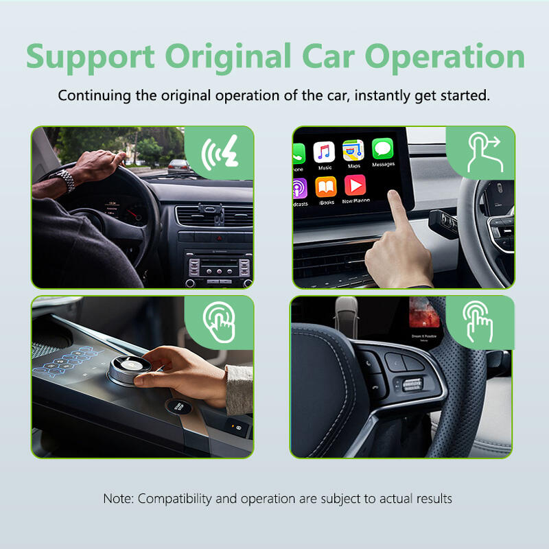Adaptador CarPlay Sin Cable Vehículos Función CarPlay Android & iOS