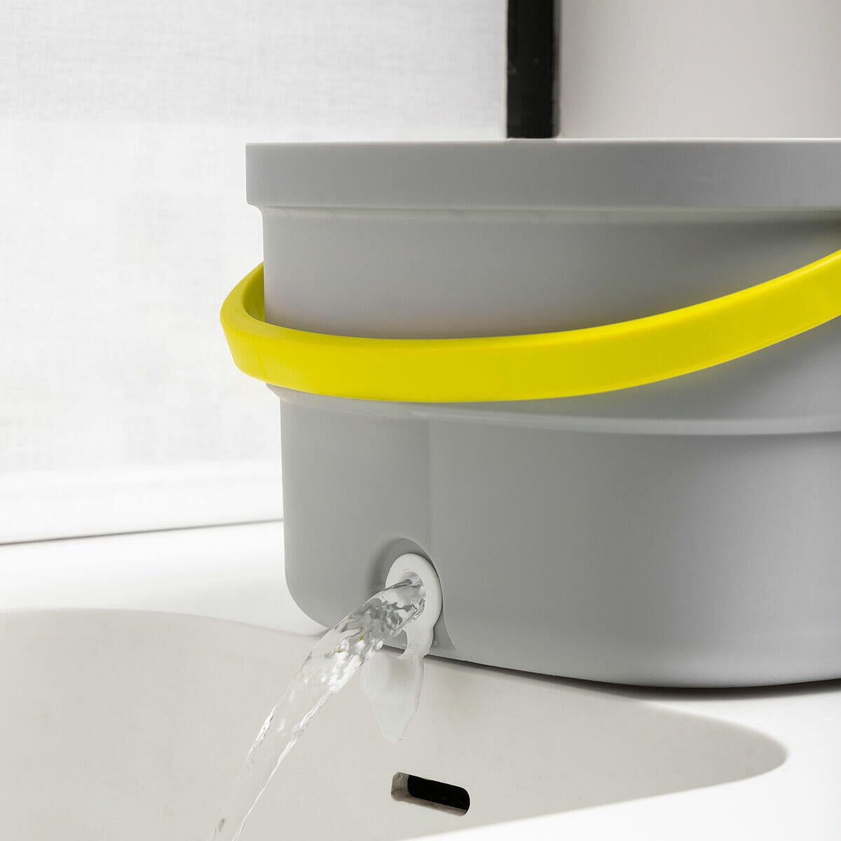 Mopa Giratoria con Autolimpieza y Cubo Separador Selimop