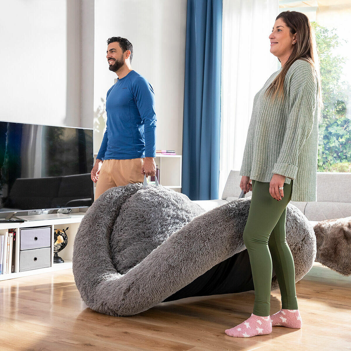 Cama de Perro para Humanos | Human Dog Bed XXL Grey