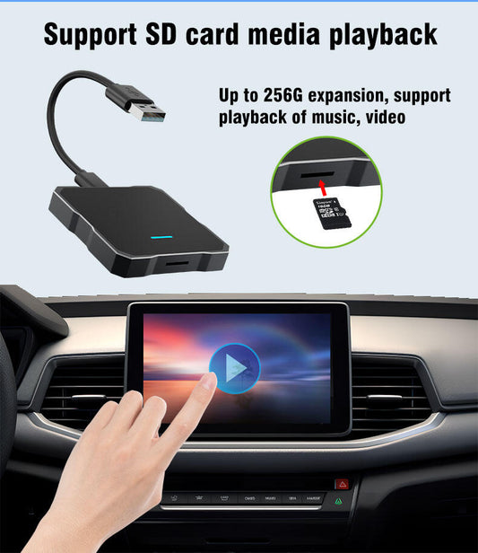 Adaptador CarPlay Sin Cable Vehículos Función CarPlay Android & iOS