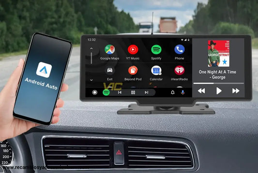 Pantalla Táctil de Coche con Apple CarPlay + Android Auto